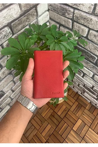 Guard Kırmızı Pasaport Kılıfı