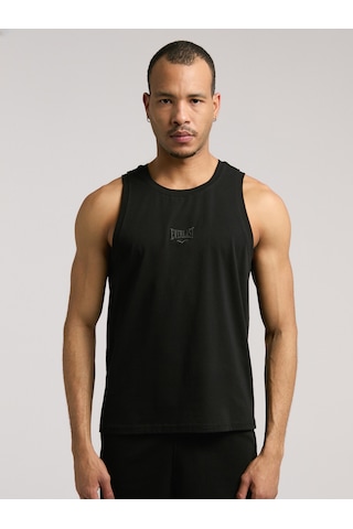 Everlast Ever Essentials Regular Siyah Erkek Kolsuz Tişört Siyah