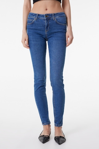 Lee Skinny Fit Dar Kesim Normal Bel Scarlett Kadın Açık Mavi Esnek Jean Denim Kot Pantolon L526005404 Mavi
