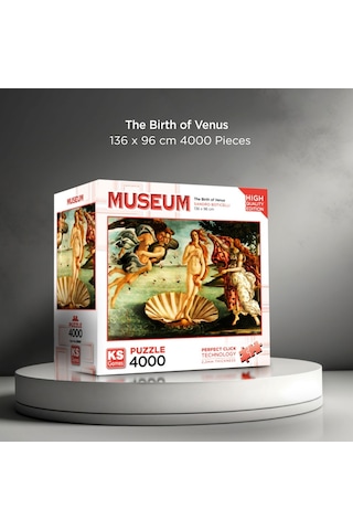 Ks Games 4000 Parça Venüs'ün Doğusu Puzzle