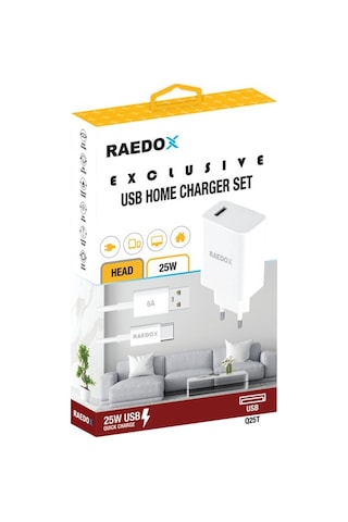 Raedox 25w Usb Type-c Quick Şarj Seti