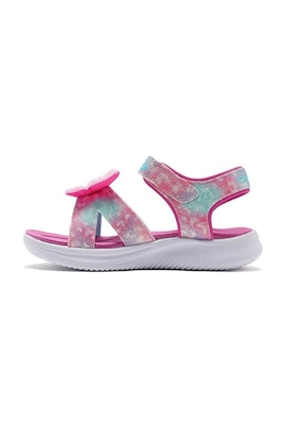 Skechers Jumpsters Sandal - Butterfly Brıtes Çocuk Günlük Sandalet 303109l-pkmt Pembe Renkli