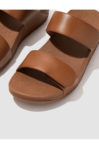 Fitflop Lulu Adjustable Fv8 Hakiki Deri Taba Kadın Sandalet