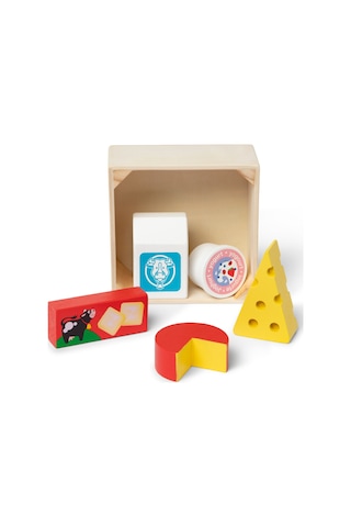 Melissa And Doug Ahşap Gıdalarımız - Süt Ürünleri