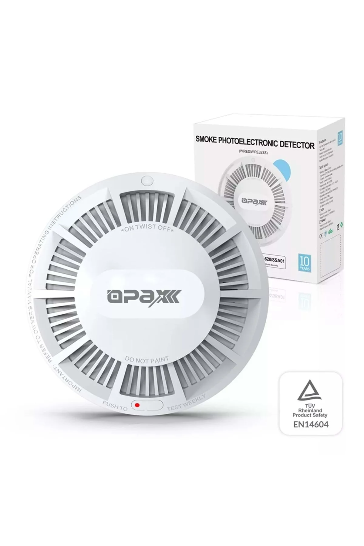 Opax Hy-ssa01 W20 Bgr 12 Ard 575 Tüm Panellere Uyumlu Duman & Isı Dedektörü Panelsiz Çalışma Özelliği I