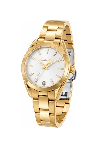 Carmen Crm.20030.06 Quartz Kol Saati Gold - Gri