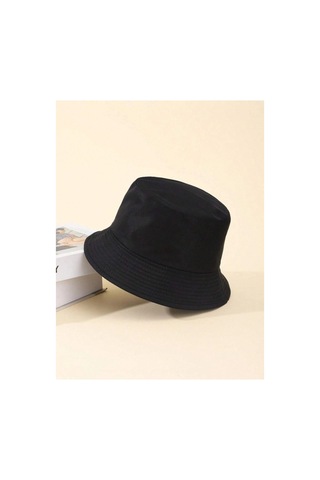 Caxis Unisex Bucket Balıkçı Şapka 2'li Set Siyah - Bej
