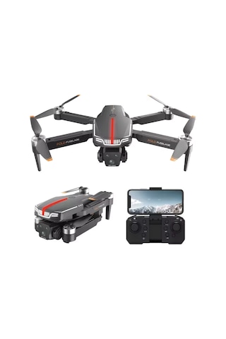 C13s Drone 4k Üçlü Kamera Engel Kaçınma 360 Akrobasi Fırçasız Motor Optik Akış Katlanabilir Drone
