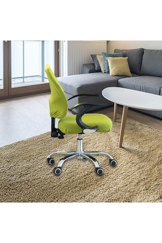 Suntek Çıkarılabilir Streç Yumuşak Slipcover Sarı-yeşil