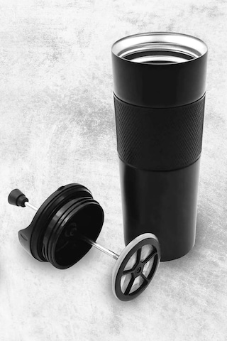 French Press Özellikli 450ml Çelik Termos