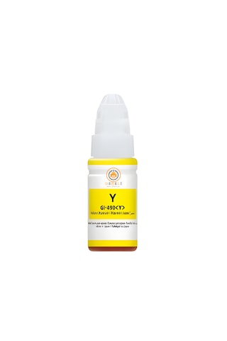 rl Canon Uyumlu Gı-490 Sarı Yellow Mürekkep 70ml - G1400 G2400 G3400 G3411 G4411 Serisi