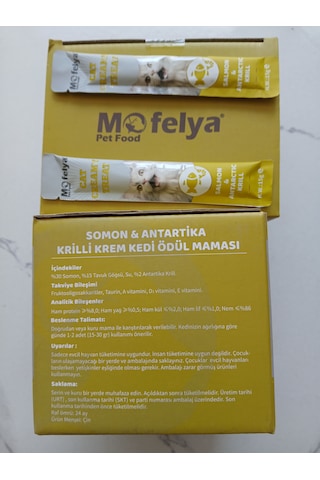 Kedi Ödül Krema 15 G Somon & Antartika Krilli 60'lı Kutu