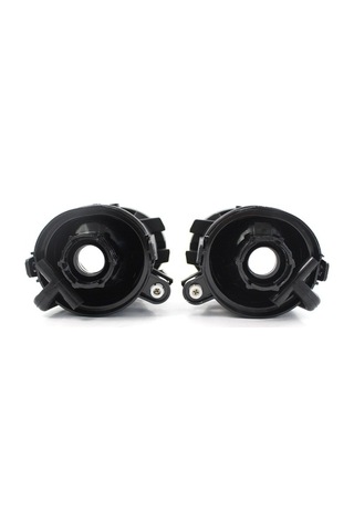 Supermarket1 Bmw E46 3 Serisi 2001-2005, M3 1999-2002, E39 M5 Bumper Fari Seti - Plastik, Siyah, Ampul Yok