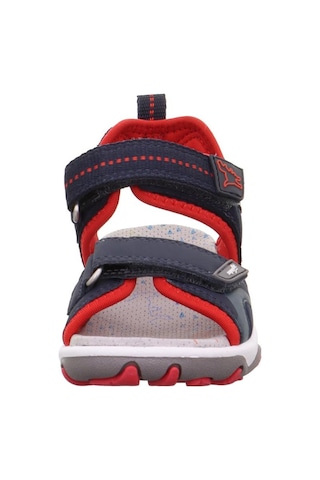 Superfit Mike Çocuk Lacivert Kırmızı Sandalet 009470-8020 Lacivert - Kırmızı