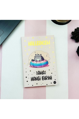 Halledicem Ama Hangi Birini V2 Tasarımlı Kırtasiye Seti