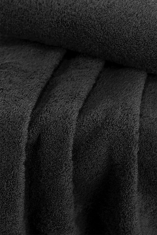 %100 Pamuk Koyu Renkli Siyah 200 Gr 2'li El, Yüz Ve Baş Havlusu Siyah