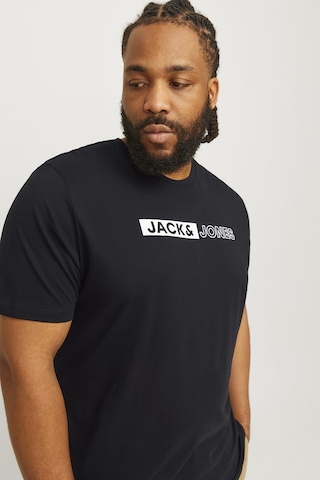 Jack & Jones Erkek T Shirt 12243630 Siyah Siyah