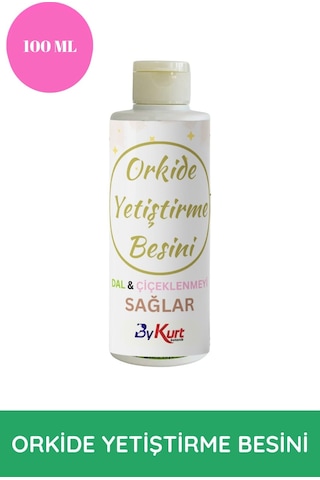 Bykurt Orkide Çiçeklenme Ve Dal Gelişim Besini 100ml Güçlü Organik Takviye 100 ML