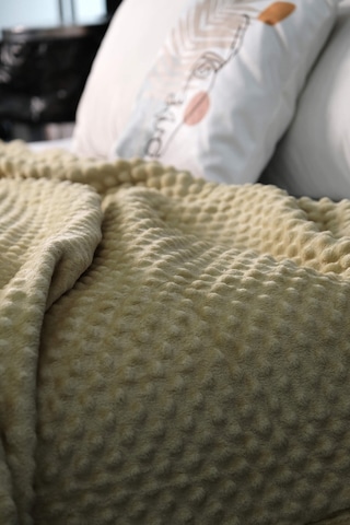 Mink All Season Tomurcuk Çift Kişilik Battaniye - Yeşil