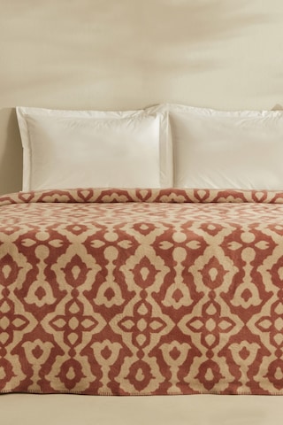 Karaca Home Rina Tek Kişilik Pamuklu Battaniye Terracota