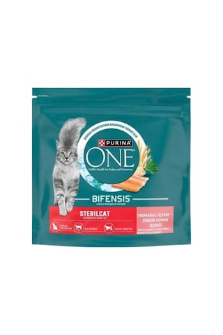 Purina One Somon & Buğday Kısırlaştırılmış Kedi Maması 750gr