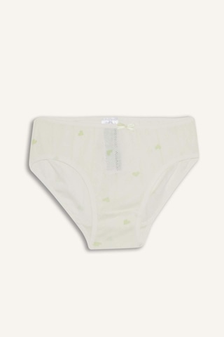 Defacto Kız Çocuk 3lü Slip Külot G1972a825augn653 Yeşil-gn653