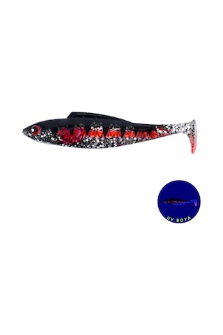Silikon Balık - 4,5g 85mm - Fishack Predatorx - Uv Boyalı - Spark