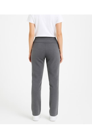 Axxel Kadın Gri Melanj Büyük Beden 3 İplik Şardonlu Eşofman Altı-p2021 Gri