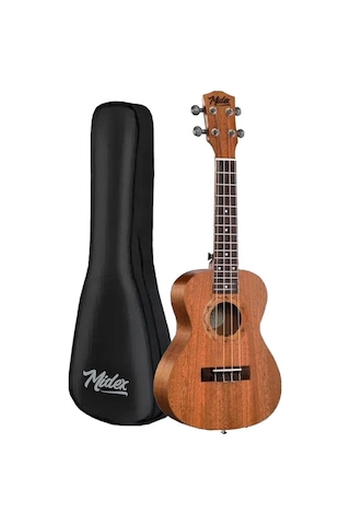 Midex SP-21M Set Maun Soprano Ukulele (Softcase Capo Metod Nota Sticker Askı Pena)