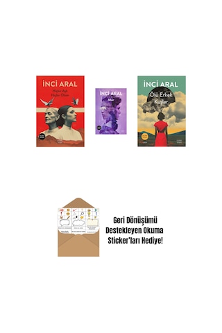 Hiçbir Aşk Hiçbir Ölüm + Mor + Ölü Erkek Kuşlar + Okuma Sticker'ları
