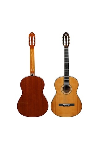 Maxword X51 Profesyonel Masif Ağaç Klasik Gitar Seti Natural 4/4 Üst Segment
