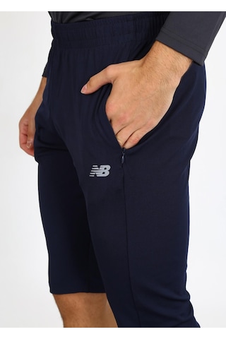 New Balance Nbtmcp-avı Erkek Kapri Şort Lacivert