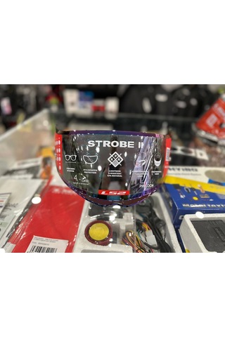Kask Camı Ls2 Strobe 2 Gökkuşağı
