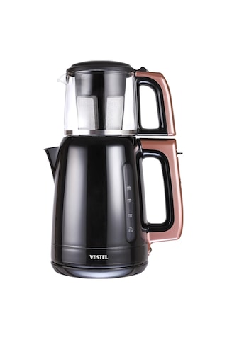 Vestel Sefa 3000 RS Cam Demlikli 1.9 L Çay Makinesi Rose Gold