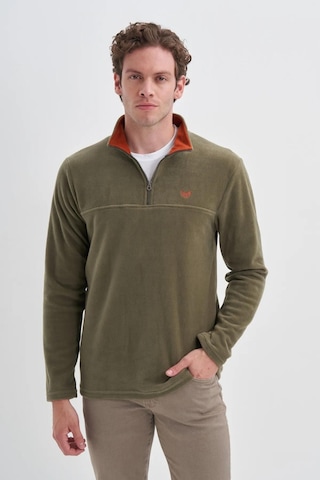 Cazador Erkek Polar Yarım Fermuar 5632 A.haki Haki