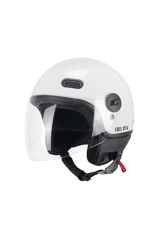 Cgm 191a Pix Mono Bianco Lunga Açık Kask Beyaz