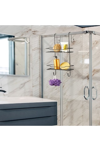 Siyah Duşakabin Askılığı Siyah