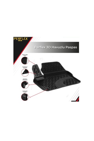 3d Paspas Siyah Ford Focus 2 2005-2011
