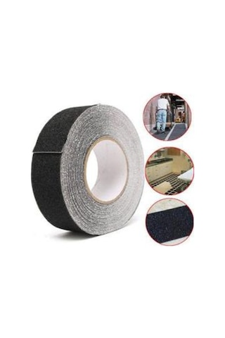 Tenyale Merdiven Kaydırmaz Bant Siyah 50 Mm x 25 M