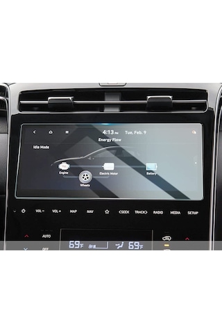 Hyundai Tucson 2021 10.25 Inç Multimedya Glass Ekran Koruyucu Nano