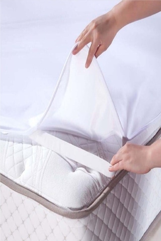 Bebesi 90x190 Cm Alez Pamuklu Köşe Lastikli Sıvı Geçirmez Alez Beyaz