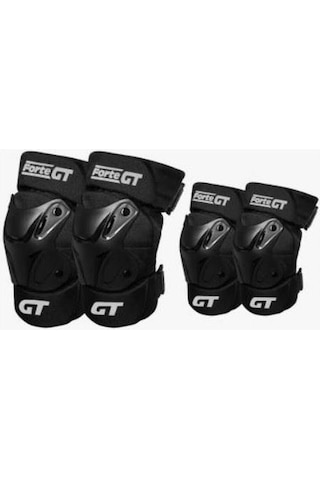 Forte Gt Dizlik Ve Dirseklik Takım Xbyc 800972 Siyah Forte Gt Dizlik Ve Dirseklik Takım Xbyc 800972 Siyah