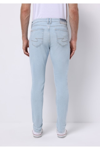 Colins Slim Fit Erkek İndigo Jean Pantolon Cl1074722 Q1.v1 Dn44229 Denim