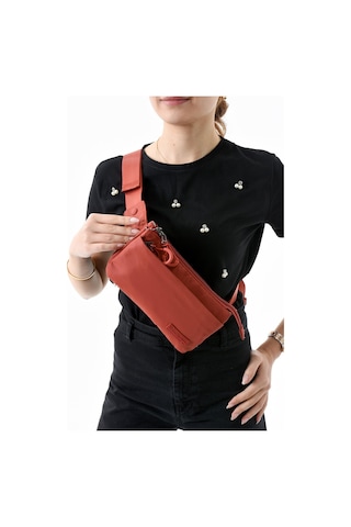 571 Collections Çok Cepli Bel Çantası Unisex Kiremit Model: 571-13-9r Kiremit