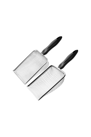 Kulplu Ağır Hoş Toplu Elek-sebze, Çiçekler Ve Bahçe Dikimleri İçin 2 Pcs İşçi Tasarruf Aracı Çok Renkli