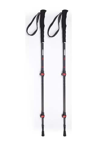 Evolite Carbon Quick-Lock Dıştan Kilitli Trekking Batonu Çok Renkli