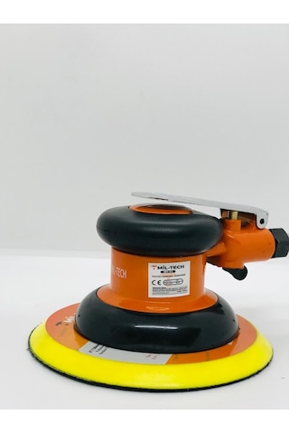 Mil-Tech MT-01 Havalı Orbital Zımpara Makinası Metal Gövde 150 MM / 6''