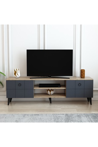 TV Sehpası Roma Atlantik Antrasit A01 160 cm