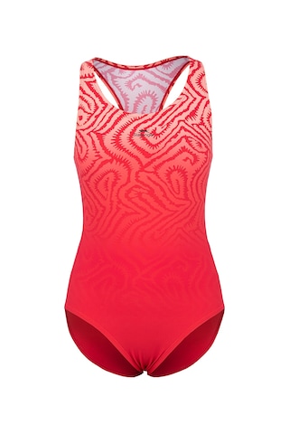 Slazenger Sports Back Kadın Yüzücü Kırmızı Mayo