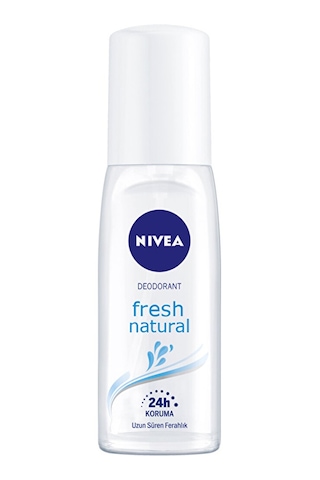 4 Adet Nivea Pump Sprey Kadın Fresh Natural 75 Ml